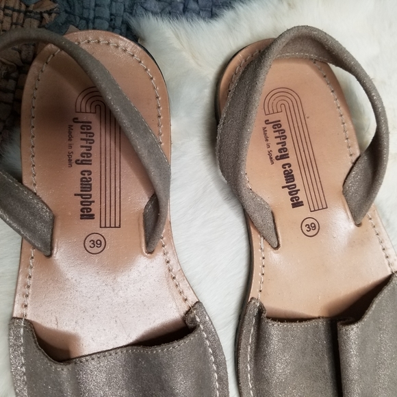 Jeffrey Campbell Ibiza Leather Slingback Sandal - Picture 6 of 7